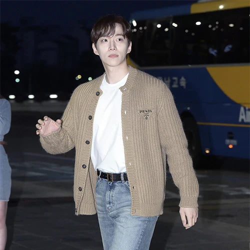 프라다 캐시고라 니트 가디건 베이지(이준호 착용) · 김** 고객님