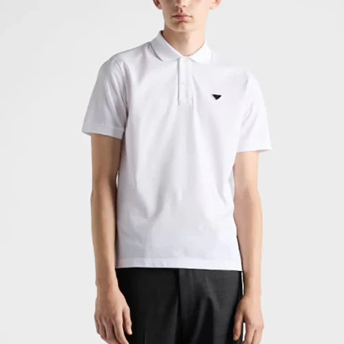프라다 피케 폴로 셔츠 화이트 · 김** 고객님