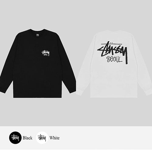 (국내배송, 당일출고) 스투시 스탁 서울 롱슬리브  ~2Color~