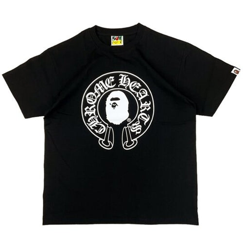 (국내배송, 당일출고) 베이프 X 크롬하츠 반팔 티셔츠 ~2Color~