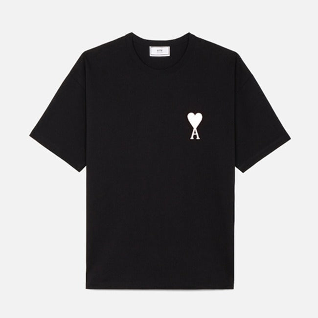 (국내배송, 당일출고) 아미 ami 하트 에이 사선 로고 반팔 티셔츠 ~2Color~